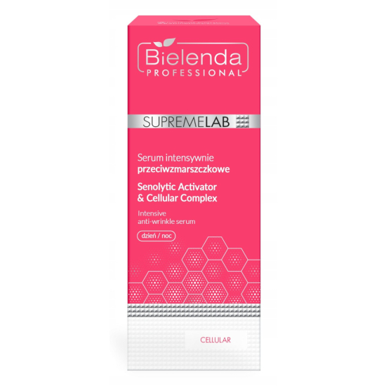 BIELENDA PROFESSIONAL SUPREMELAB CELLULAR SERUM PRZECIWZMARSZCZKOWE SENOLYTIC ACTIVATOR & CELLULAR COMPLEX 30ML